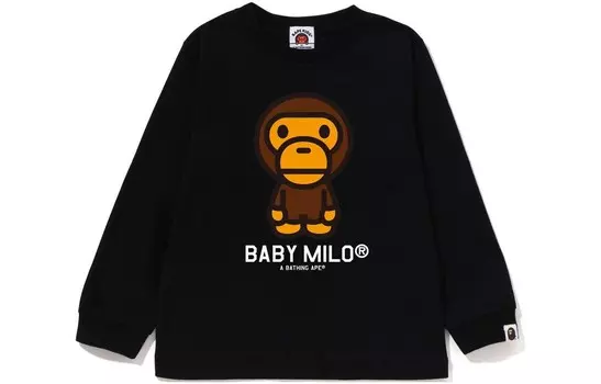 Детская футболка A Bathing Ape, фиолетовый