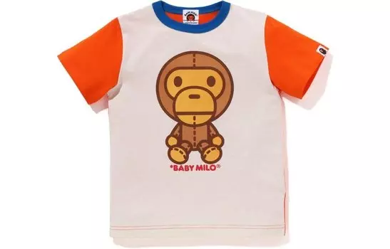 Детская футболка A Bathing Ape, фиолетовый