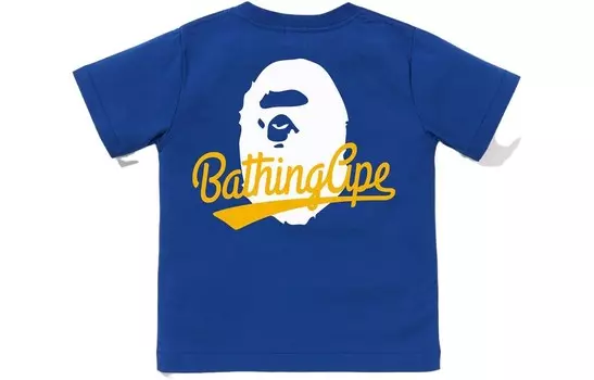 Детская футболка A Bathing Ape, фиолетовый