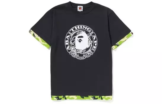 Детская футболка A Bathing Ape, фиолетовый