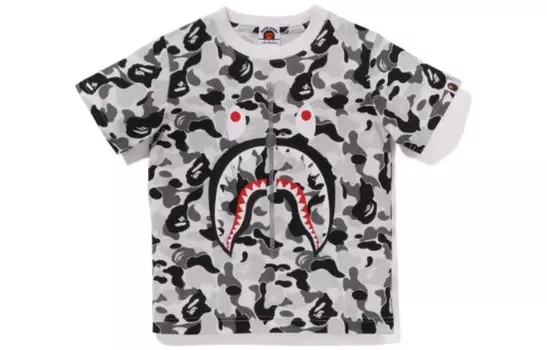 Детская футболка A Bathing Ape, красный