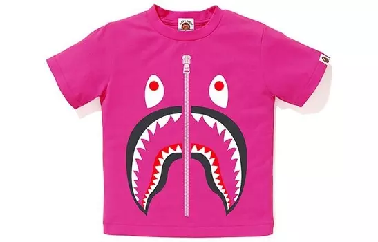 Детская футболка A Bathing Ape, красный