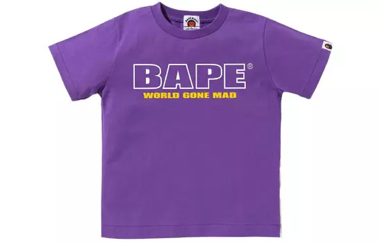 Детская футболка A Bathing Ape, красный