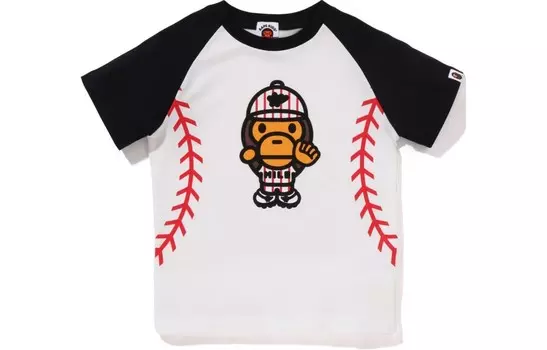 Детская футболка A Bathing Ape, серый