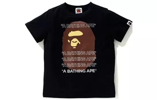Детская футболка A Bathing Ape, синий