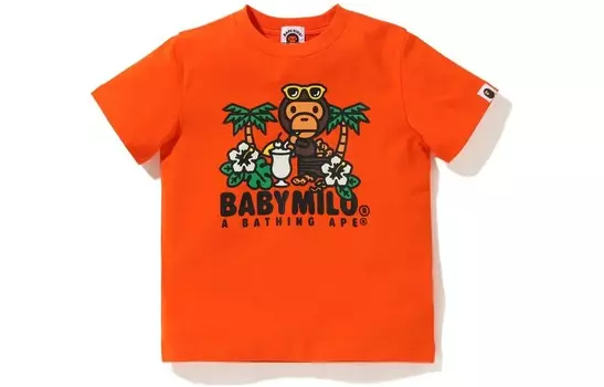 Детская футболка A Bathing Ape, синий