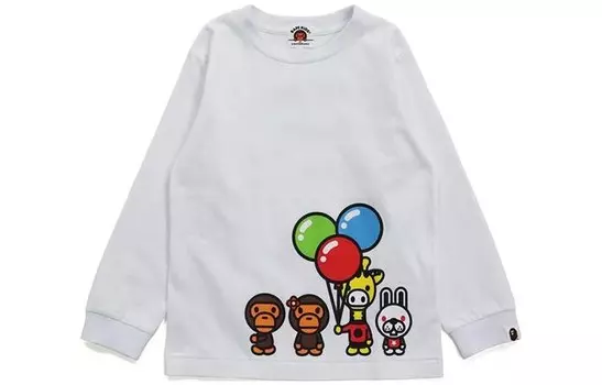 Детская футболка A Bathing Ape, синий