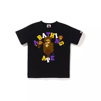 Детская футболка A Bathing Ape, синий