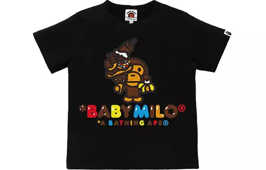 Детская футболка A Bathing Ape, синий