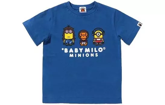 Детская футболка A Bathing Ape, синий