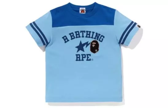 Детская футболка A Bathing Ape, синий