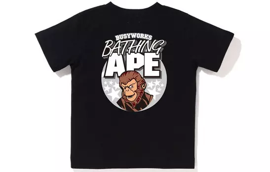 Детская футболка A Bathing Ape, зеленый