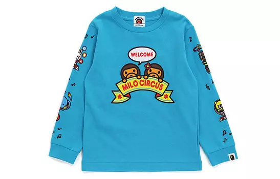 Детская футболка A Bathing Ape, желтый