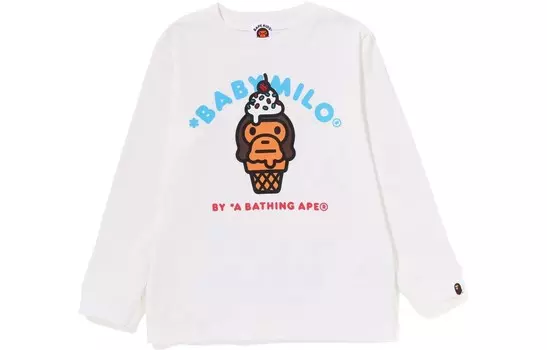 Детская футболка A Bathing Ape, желтый