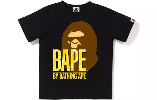 Детская футболка A Bathing Ape, желтый