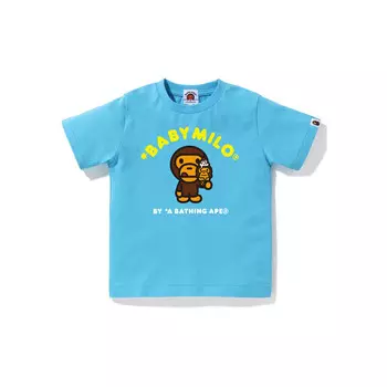 Детская футболка A Bathing Ape, желтый