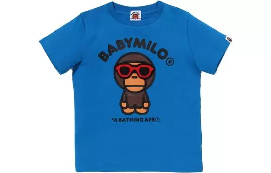 Детская футболка A Bathing Ape, желтый