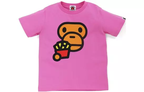 Детская футболка A Bathing Ape, желтый