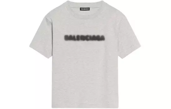 Детская футболка Balenciaga, Серый
