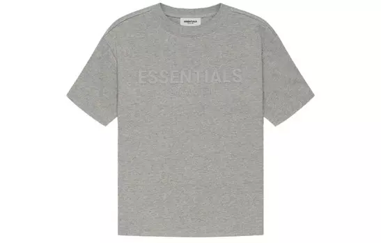 Детская футболка Fear Of God Essentials, цвет Dark Oatmeal