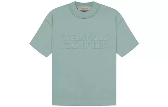Детская футболка Fear Of God Essentials, голубой