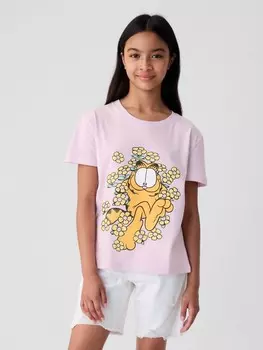 Детская футболка Gap, розовый