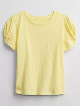 Детская футболка Gap, желтый