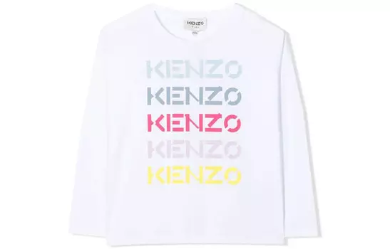 Детская футболка Kenzo, белый