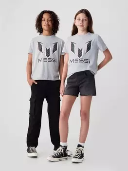 Детская футболка месси Gap, серый