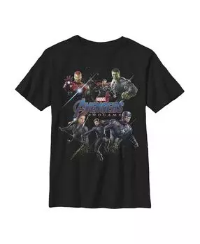 Детская футболка «Мстители для девочек: команда героев финала» Marvel
