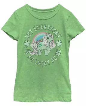 Детская футболка «My Little Pony St. Патрика Minty Lucky As Me» для девочек Fifth Sun