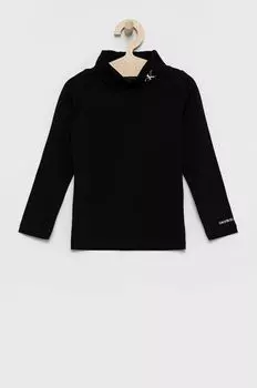 Детская футболка с длинными рукавами Calvin Klein Jeans, черный