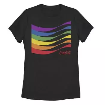 Детская футболка с логотипом Coca-Cola Pride Rainbow Wave Licensed Character