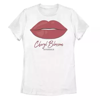 Детская футболка с логотипом Riverdale Cheryl Blossom Lips Licensed Character