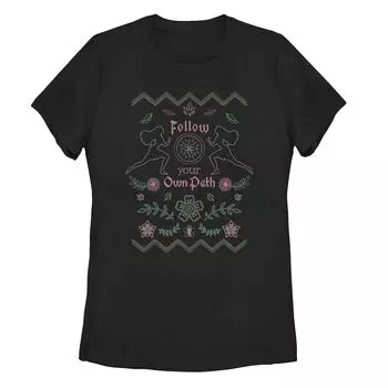 Детская футболка с вышивкой Disney Pocahontas Follow Your Own Path Licensed Character