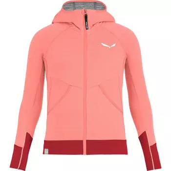 Детская гибридная куртка Puez Salewa, розовый