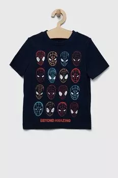 Детская хлопковая футболка GAP x DC, 2 шт., белый