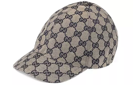 Кепка детская Gucci Supreme, серый / бежевый