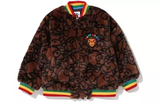 Детская куртка A Bathing Ape, коричневый