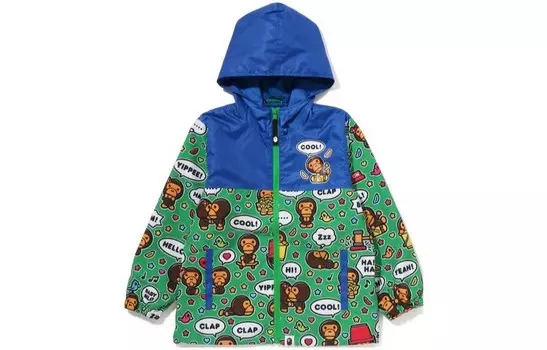 Детская куртка A Bathing Ape, синий