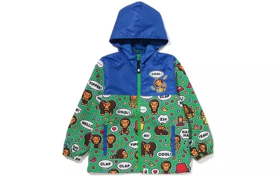 Детская куртка A Bathing Ape, синий