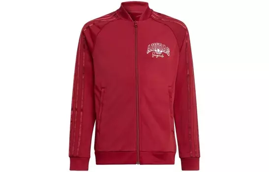 Детская куртка Adidas, красный