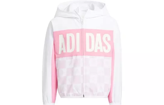 Детская куртка Adidas, розовый