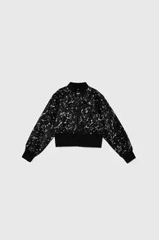 Детская куртка-бомбер Calvin Klein Jeans, черный