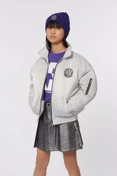 Детская куртка-бомбер Dkny, серый