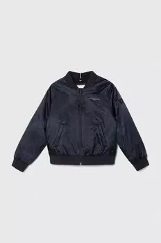 Детская куртка-бомбер Tommy Hilfiger, темно-синий