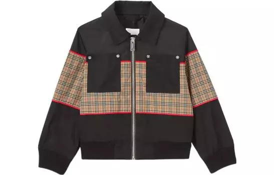 Детская куртка Burberry, цвет Black