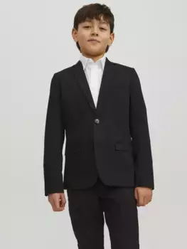 Детская куртка Jack & Jones "JPRSOLAR BLAZER NOOS JNR" Jack & Jones Junior, черный