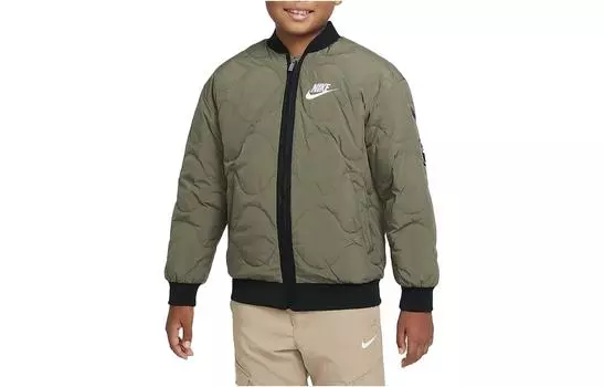 Детская куртка Nike, цвет Olive