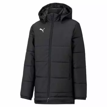Детская куртка Puma Bench, черный/черный/белый